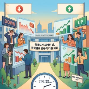 공매도가 재개된 날, 종목별로 반응이 다른 이유