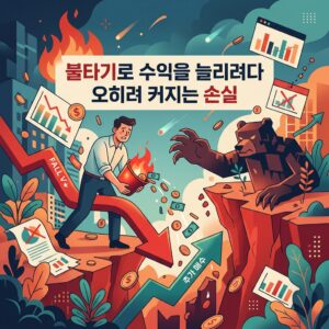 불타기로 수익을 늘리려다 오히려 커지는 손실