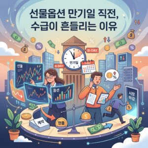 선물옵션 만기일 직전, 수급이 흔들리는 이유
