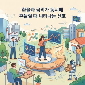 환율과 금리가 동시에 흔들릴 때 나타나는 신호