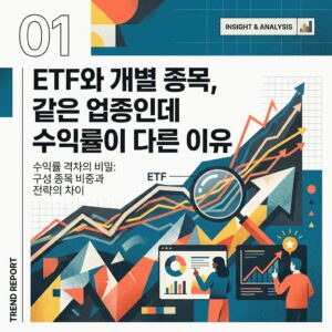 ETF와 개별 종목, 같은 업종인데 수익률이 다른 이유