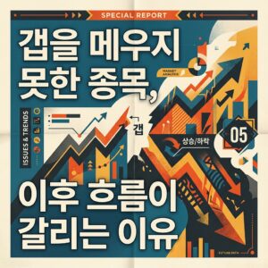 갭을 메우지 못한 종목, 이후 흐름이 갈리는 이유