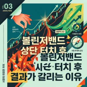 볼린저밴드 상단 터치 후 결과가 갈리는 이유