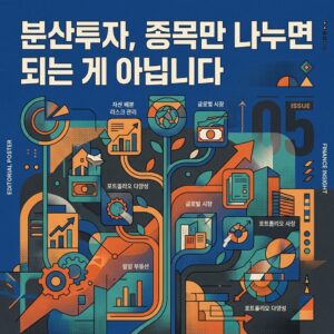 분산투자, 종목만 나누면 되는 게 아닙니다