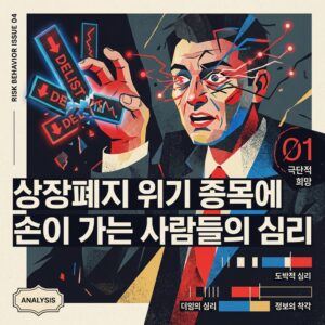 상장폐지 위기 종목에 손이 가는 사람들의 심리