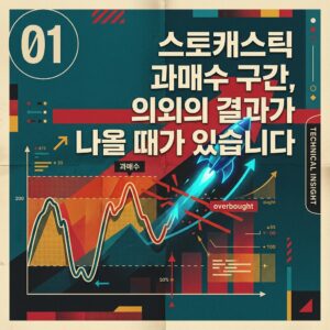 스토캐스틱 과매수 구간, 의외의 결과가 나올 때가 있습니다