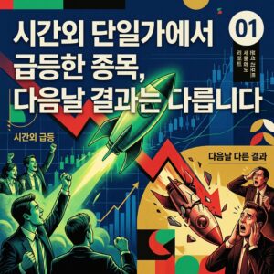 시간외 단일가에서 급등한 종목, 다음날 결과는 다릅니다