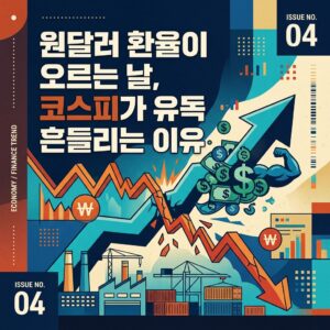 원달러 환율이 오르는 날, 코스피가 유독 흔들리는 이유