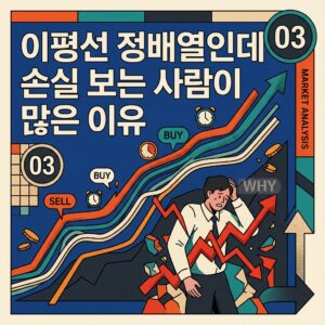 이평선 정배열인데 손실 보는 사람이 많은 이유