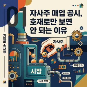 자사주 매입 공시, 호재로만 보면 안 되는 이유