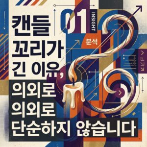캔들 꼬리가 긴 이유, 의외로 단순하지 않습니다