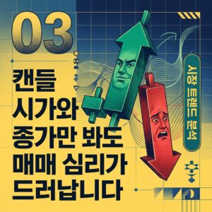 캔들 시가와 종가만 봐도 매매 심리가 드러납니다
