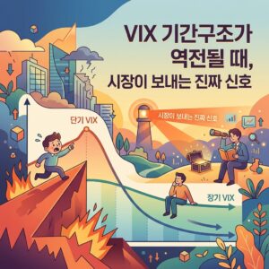 VIX 기간구조가 역전될 때, 시장이 보내는 진짜 신호