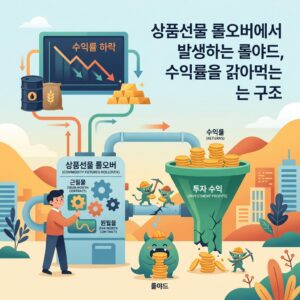 상품선물 롤오버에서 발생하는 롤야드, 수익률을 갉아먹는 구조
