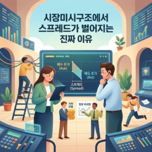 시장미시구조에서 스프레드가 벌어지는 진짜 이유
