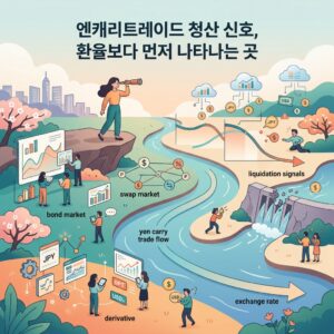 엔캐리트레이드 청산 신호, 환율보다 먼저 나타나는 곳