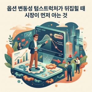 옵션 변동성 텀스트럭처가 뒤집힐 때 시장이 먼저 아는 것