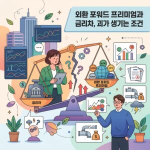 외환 포워드 프리미엄과 금리차, 괴리가 생기는 조건