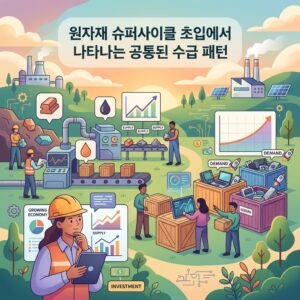 원자재 슈퍼사이클 초입에서 나타나는 공통된 수급 패턴