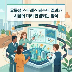 유동성 스트레스 테스트 결과가 시장에 미리 반영되는 방식