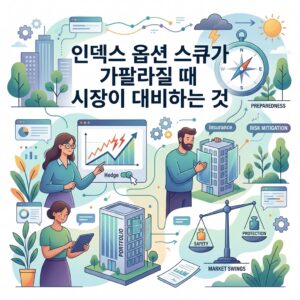 인덱스 옵션 스큐가 가팔라질 때 시장이 대비하는 것
