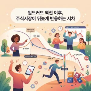 일드커브 역전 이후, 주식시장이 뒤늦게 반응하는 시차