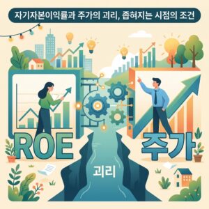 자기자본이익률과 주가의 괴리, 좁혀지는 시점의 조건